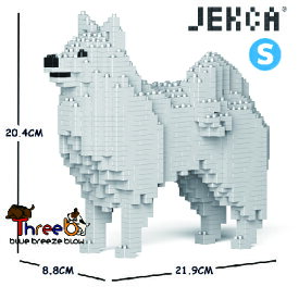 JEKCA ジェッカブロック （Sサイズ） 01S 日本スピッツ ST19PT31JEKCA