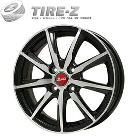 【取付対象】185/55R15 15インチ ビッグウエイ B-WIN ヴェノーザ9 5.5J 15 ヨコハマ ブルーアース GT AE51 夏タイヤホイール4本セット