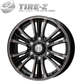 【取付対象】NV350キャラバン 215/60R17 17インチ TOPY バザルト-X タイプ2 6.50-17 ファルケン ファルケン W11 サマータイヤホイール4本セット