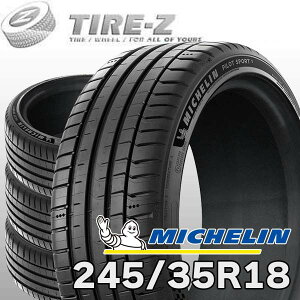 �y�^�C�������\�z 4�{�Z�b�g ���� 18�C���` 245/35R18 92Y XL MICHELIN �~�V������ PILOT SPORT 5 �p�C���b�g�X�|�[�c5 �^�C���P�i4�{���i