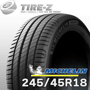 �y�^�C�������\�z 2025-2026�N�� �݌ɂ��� 2�{�Z�b�g ���� �T�}�[�^�C�� 18�C���` 245/45R18 100W VOL MICHELIN �~�V������ Primacy �v���C�}�V�[4 VOL �{���{���F �^�C���P�i2�{���i
