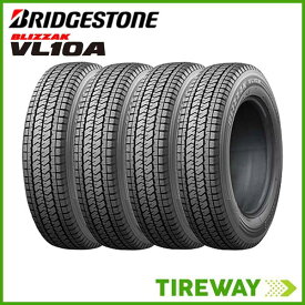 【タイヤ交換可能】4本 スタッドレスタイヤ 12インチ 145/80R12 86/84N BRIDGESTONE ブリヂストン BLIZZAK ブリザック VL10A タイヤ単品