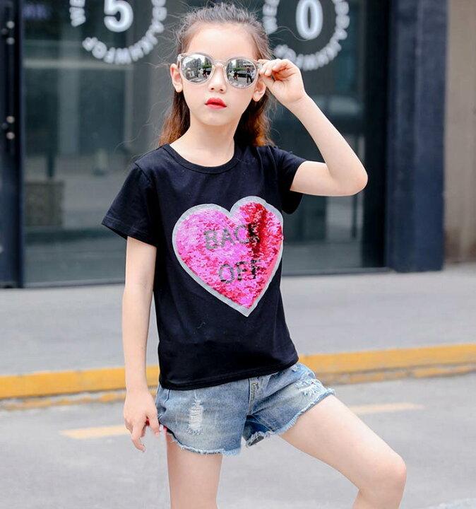 楽天市場】送料無料 韓国子供服 女の子 半袖 Tシャツ 夏着 女の子 可愛い満点 変色スパンコールTシャツ 子供服 キッズ Tシャツ TOPS 女の子 Tシャツ 演出 卒園式Tシャツ 子供 トップス Tシャツ 入学式 女の子 Tシャツ 110cm 120cm 130cm 140cm 150cm 160cm : トコトコ組 楽天市場】送料無料 韓国子供服 女の子 半袖 Tシャツ 夏着 女の子 可愛い満点 変色スパンコールTシャツ 子供服 キッズ Tシャツ TOPS 女の子 Tシャツ 演出 卒園式Tシャツ 子供 トップス Tシャツ 入学式 女の子 Tシャツ 110cm 120cm 130cm 140cm 150cm 160cm : トコトコ組