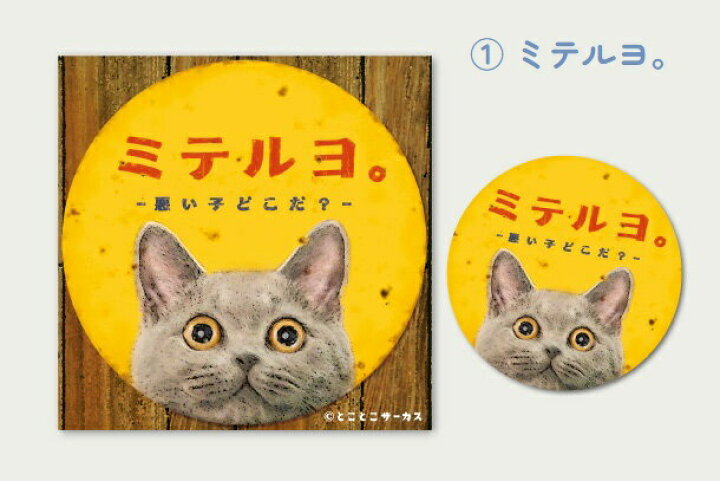 楽天市場】【メール便対応可】『ねこステッカー 丸 全3種』 : とことこ 