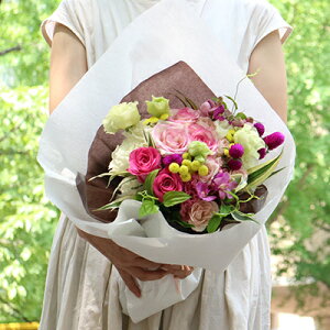 花束 白 ピンクの人気商品 通販 価格比較 価格 Com