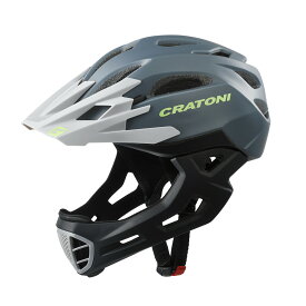 キッズヘルメット　クラトーニ CRATONI Cマニアック　チャコールブラック　マット ML 54-58cm
