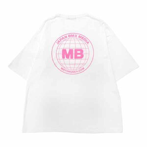 MOTO BUNKA ���g�����ʐM�@JBM 22 T-Shirt White/Pink �yBMX�z�y�A�p�����z