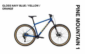 MARIN BIKES }oCN@Pine Mountain-1 Gross Navy Blue MTCY pC}Ee1 yMTBzyNt[zy29"zC[z