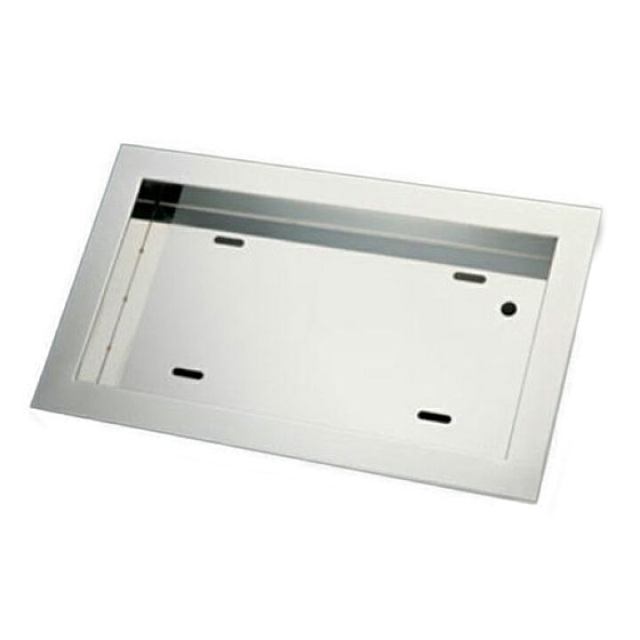 楽天市場】AS ハイフラットナンバー枠 大型用 545×325×55mm ステンレス 