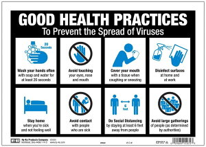 HY-KO 12x8.5�v���X�`�b�N�T�C���yGOOD HEEALTH PRACTICES�z HY-20622