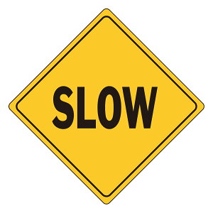HY-KO 16x16 HeavyDuty�A���~�T�C���v���[�g�ySLOW SIGN�z HY-HW-62