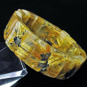 ^C`` oO rutilelated quartz bangle `NH[c Y fB[X uX VR ^C``NH[c _  111-16775