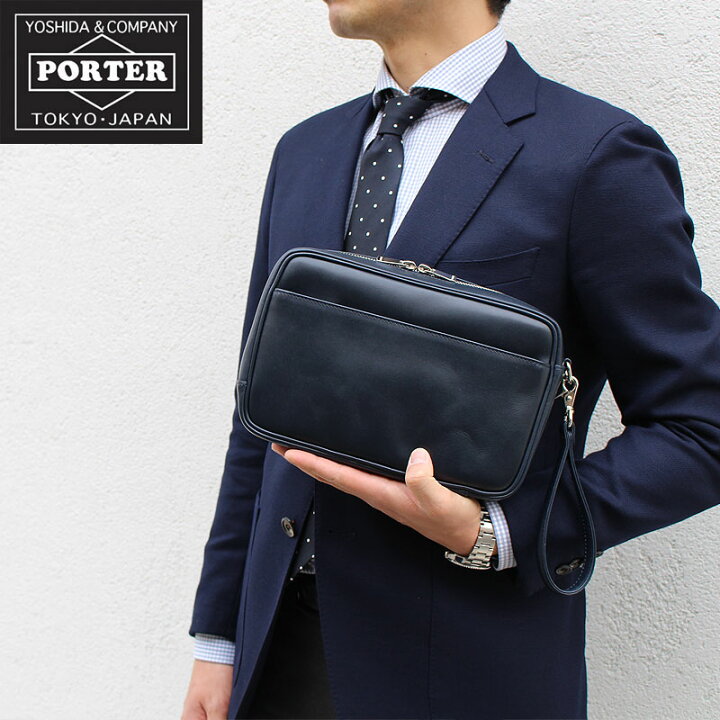楽天市場 楽天カードで12倍 一年保証 吉田カバン ポーター ソート ポーチ Porter Sort Pouch 116 セカンドバッグ 正規品 プレゼント カバンの店 東西南北屋