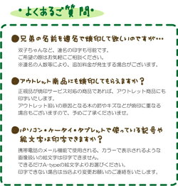 木のおもちゃ焼印サービス絵文字入りA-typeお名前+生年月日(有料サービス)【コンビニ受取対応商品】