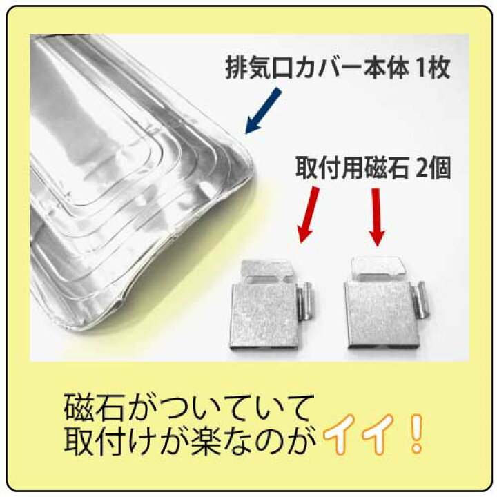 楽天市場】(送料無料)排気口カバー3個セット 60〜75cm用 取付け簡単 IHコンロ ガスコンロ(メール便配送不可)(送料無料は北海道・沖縄以外) : 東洋アルミエコープロダクツCUQ 楽天市場】(送料無料)排気口カバー3個セット 60〜75cm用 取付け簡単 IHコンロ ガスコンロ(メール便配送不可)(送料無料は北海道・沖縄以外) : 東洋アルミエコープロダクツCUQ