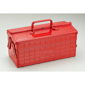 【5/9よりP最大32.5倍】工具箱 ツールボックス 2段式工具箱 ST-350 東洋スチール 【公式・メーカー直販】 TOYOSTEEL 日本製 おしゃれ スチール製 大容量 衛生用品 収納 救急箱 裁縫箱 送料無料 コスメボックス メイクボックス インテリア