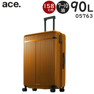 �y30��OFF�z�y�e�험�p�Ń|�C���g�ő�27�{�I�z ace. ���G���gZ �A���o�[ (90L) 7�`10���p �t�@�X�i�[�^�C�v �X�[�c�P�[�X �o�� �ꑫ�t�b�N�t�� 3�Ӎ��v158cm ��ו��a������T�C�Y 05763-14