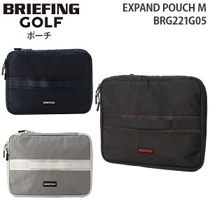�y�e�험�p�Ń|�C���g�ő�38�{�I�z BRIEFING GOLF EXPAND POUCH M �u���[�t�B���O �S���t �G�L�X�p���h �|�[�`M ���E���h�|�[�` �g���x���|�[�` ��e�� �}�`�g�� BRG221G05