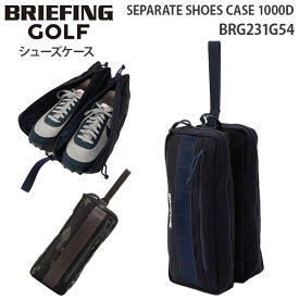 【各種利用でポイント最大26倍！】 BRIEFING GOLF SEPARATE SHOES CASE 1000D ブリーフィング ゴルフ セパレート シューズ ケース 1000デニール 靴入れ シューズ収納 メンズ レディース BRG231G54