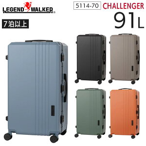 �y�e�험�p�Ń|�C���g�ő�27�{�I�z LEGEND WALKER CHALLENGER 5114-70 ���W�F���h�E�H�[�J�[ �`�������W���[ (91L) �É� �t���[���^�C�v �X�[�c�P�[�X 7���ȏ� ��ו��a������T�C�Y T&S