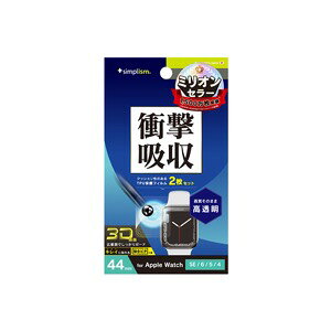 yzSimplism VvY Apple Watch 44mm SEi2j/ SEi1j / 6 / 5 / 4 Ռz  SʕیtB 2Zbg TR-AW2244-PT-SKCC