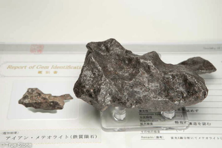 楽天市場】鑑別書付き カンポデルシエロ隕石 メテオライト 1079.8g 