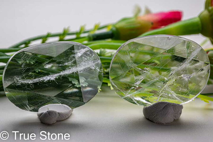 楽天市場】AAA 天然水晶 ダビデの星 六芒星 オーバル ルース  