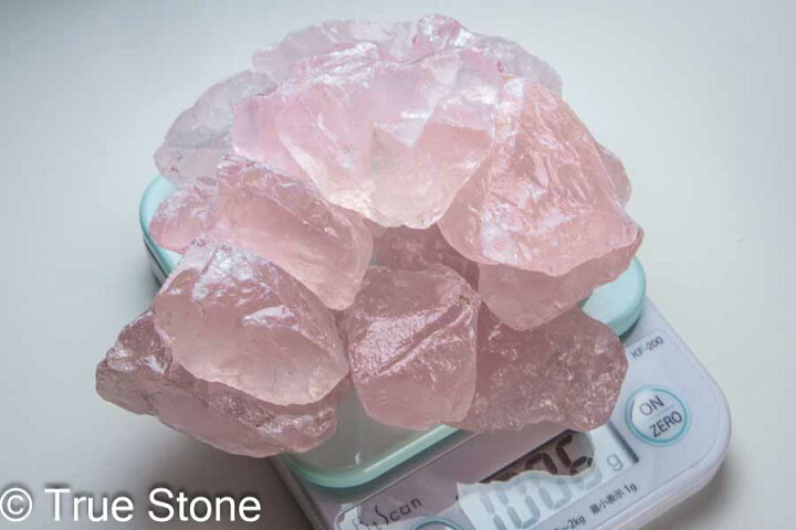 楽天市場】マダガスカル産 ローズクォーツ アイスクォーツ 紅水晶 原石 