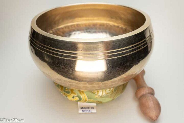 楽天市場】ネパール製 シンギングボウル 537g スティック シンギング 