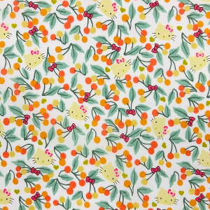 n oeBEt@ubNX Hello Kitty Cherries and Bows `F[YEAhE{EY DC33495-TDD-J24DIW y×10cmPʁz(Œ30cm) oeBvg ^i[@LIBERTY