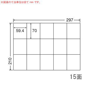 C15M-5 OAx iiRs[ i59.4×70mm 15ʕt A4j 5i[U[ACNWFbgv^pB㎿xj