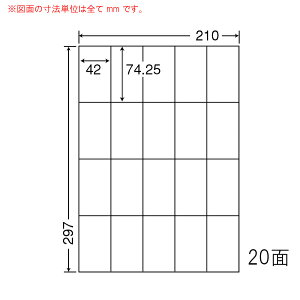 CL-22FH-2 OAx GR&ZLeBʏ\Ĕx i42×74.25mm 20ʕt A4j 2irj[pAʏAĔxA㎿xj