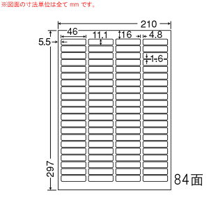 LDW84YA-3 OAx ii[h/ix i46×11.1mm 84ʕt A4j 3i[U[ACNWFbgv^pB㎿xj