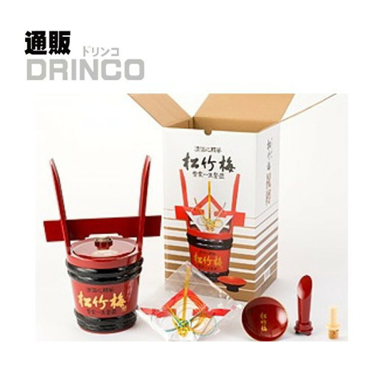 楽天市場】樽酒 特撰 松竹梅 祝樽 ギフトボックス入り 1800ml 樽 1本 