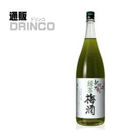 梅酒 緑茶梅酒 1.8L 1 本 中野BC