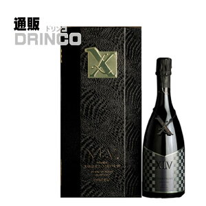 スパークリングワイン XLV シャンパーニュ ブランド ノワール ドミセック 木製豪華黒箱入り 750ml 瓶 1本 【送料無料 北海道・沖縄・東北 別途加算】 [ギフト プレゼント スパークリングワイン