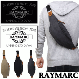 ボディバッグ メンズ レディース 防水 ワンショルダーバッグ 斜め掛け バッグ 通学 鞄 かばん 斜めがけ ワンショルダー 帆布 レイマーク RAYMARC 004