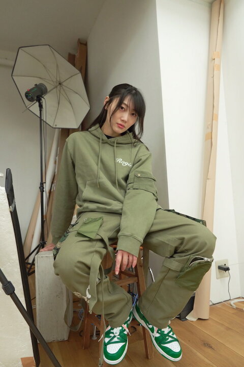 楽天市場】ROGIC | MILITARY CARGO BONDAGE PANTS (KHAKI) カーゴ 