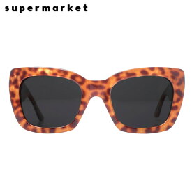 [最大90%OFF SALE] SUPERMARKET (スーパーマーケット) SHOPLIFTER SUNGLASSES (STEAK) [サングラス メンズ ユニセックス] [レオパード]