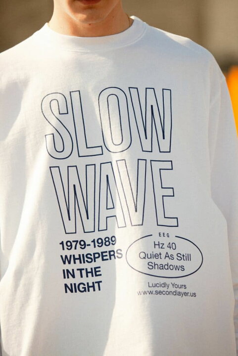 楽天市場】SECOND LAYER | SPIRAL LONG SLEEVE T-SHIRT (WHITE) 長袖 