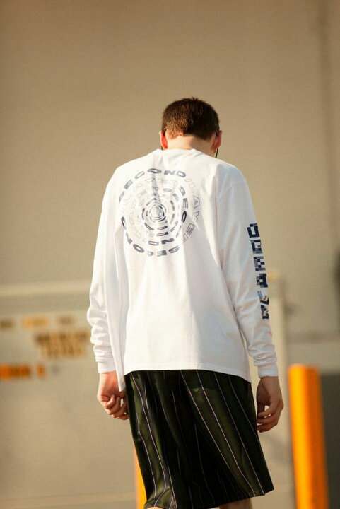 楽天市場】SECOND LAYER | SPIRAL LONG SLEEVE T-SHIRT (WHITE) 長袖 