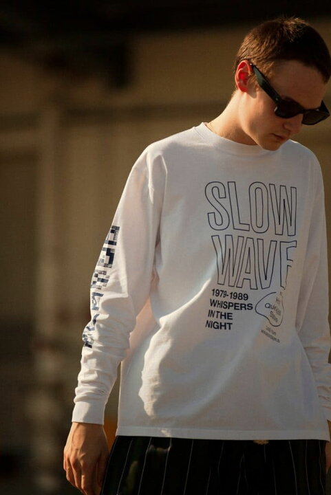 楽天市場】SECOND LAYER | SPIRAL LONG SLEEVE T-SHIRT (WHITE) 長袖 