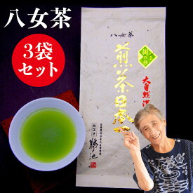 【27日まで ポイント5倍】 新茶予約 八女茶 お茶 緑茶 煎茶 茶葉 日本茶 深蒸し茶 送料無料 100g 3袋セット メール便 樹の抄 人気 煎茶 国産 一番茶 茶 葉 深蒸しご当地 お取り寄せ お土産 贈り物 九州産 鵜ノ池製茶