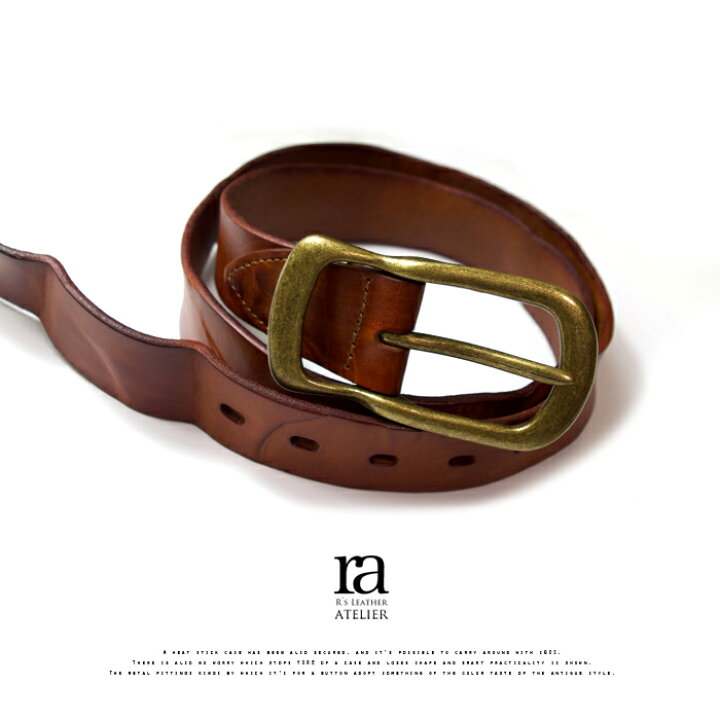 楽天市場】ヴィンテージ加工レザー 35mm レザーベルト フォーマル  