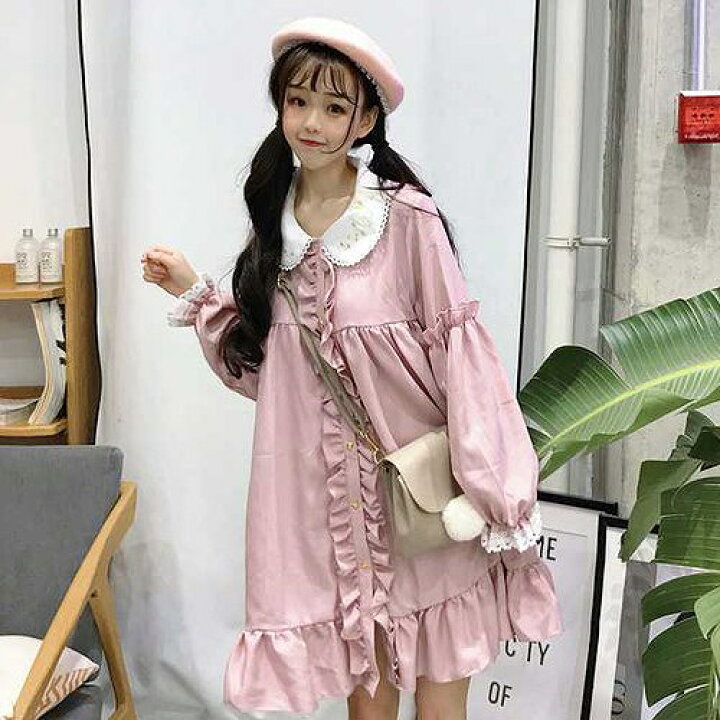楽天市場 ロリィタ ワンピース ロリータワンピース クラシカル 白 長袖 ゆめかわ ワンピース ゆめかわいい 服 病みかわいい ワンピース ゴシック ワンピース ゴシック系 ゴシックファッション クラシカル ワンピース ロリータワンピース コスプレ ロリータファッション