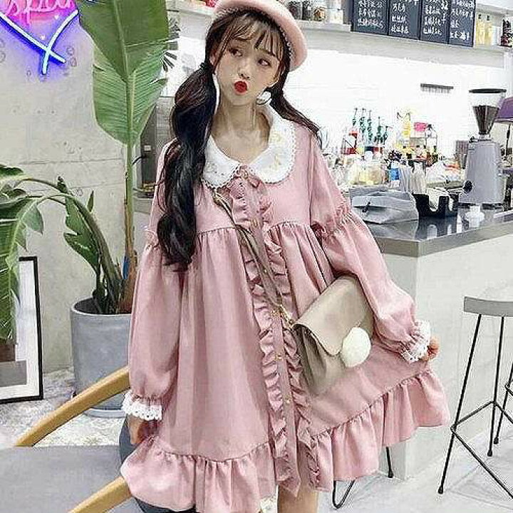 楽天市場 ロリィタ ワンピース ロリータワンピース クラシカル 白 長袖 ゆめかわ ワンピース ゆめかわいい 服 病みかわいい ワンピース ゴシック ワンピース ゴシック系 ゴシックファッション クラシカル ワンピース ロリータワンピース コスプレ ロリータファッション