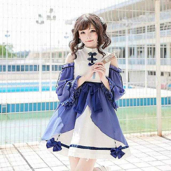 楽天市場 ゆめかわ ワンピース ゆめかわいい ワンピース クラシカル ワンピース 病みかわいい ワンピース ゴシック ワンピース ゴスロリ ワンピース ロリータワンピース クラシカル オフショルダー 長袖 夢かわ 夢ワンピ キレセク Urubei 楽天市場店