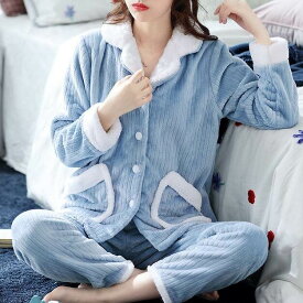 韓国 セットアップ 部屋着 あったか 長袖 かわいい ルーム パジャマ ルームウェア レディース 冬 寝巻き 可愛い 夏 女の子 パーカー セットアップ上下 Roomwear 2020冬 新着