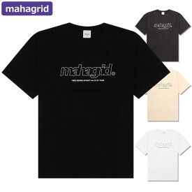 マハグリッド MAHAGRID アパレル Tシャツ THIRD LOGO TEE 半袖 レディース メンズ ユニセックス 男女兼用 韓国