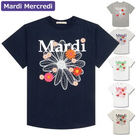 マルディメクルディ MARDI MERCREDI アパレル Tシャツ 半袖 TSHIRT FLOWERMARDI BLOSSOM 韓国 ファッション